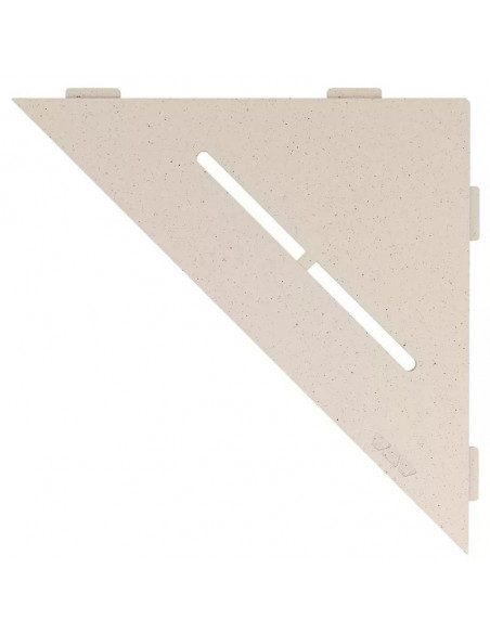 Tablette d'angle de douche SHELF-E-S1 21x21cm PURE D7 SCHLUTER - 5