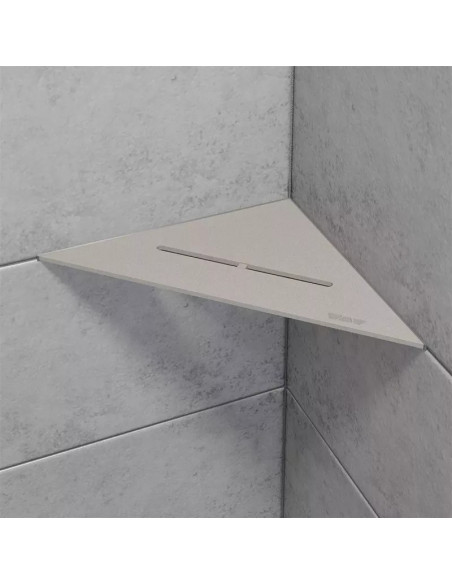 Tablette d'angle de douche SHELF-E-S1 21x21cm PURE D7 SCHLUTER - 7