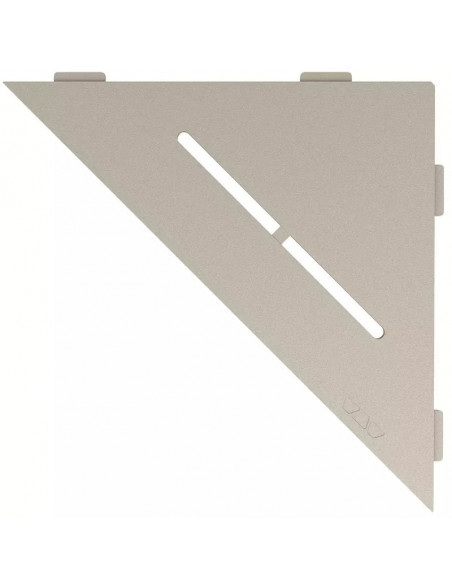 Tablette d'angle de douche SHELF-E-S1 21x21cm PURE D7 SCHLUTER - 8