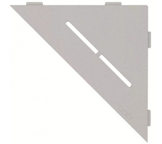 Tablette d'angle de douche SHELF-E-S1 21x21cm PURE D7 SCHLUTER - 14