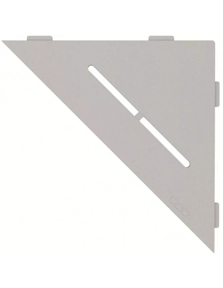 Tablette d'angle de douche SHELF-E-S1 21x21cm PURE D7 SCHLUTER - 14