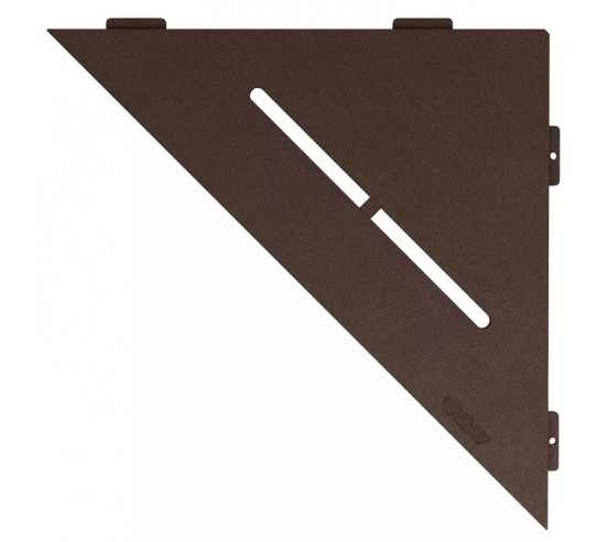 Tablette d'angle de douche SHELF-E-S1 21x21cm PURE D7 SCHLUTER - 18