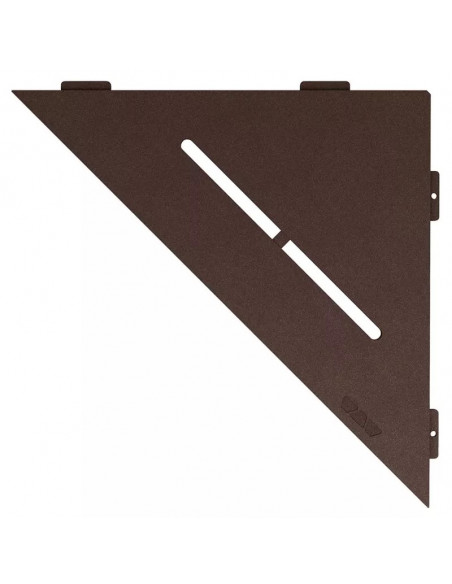 Tablette d'angle de douche SHELF-E-S1 21x21cm PURE D7 SCHLUTER - 18