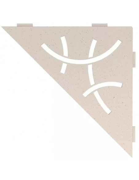 Tablette d'angle de douche SHELF-E-S1 21x21cm CURVE D6 SCHLUTER - 4