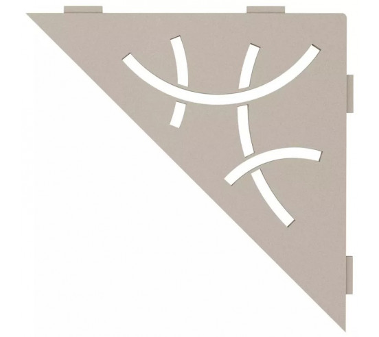 Tablette d'angle de douche SHELF-E-S1 21x21cm CURVE D6 SCHLUTER - 7