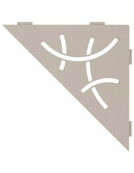 Tablette d'angle de douche SHELF-E-S1 21x21cm CURVE D6 SCHLUTER - 7