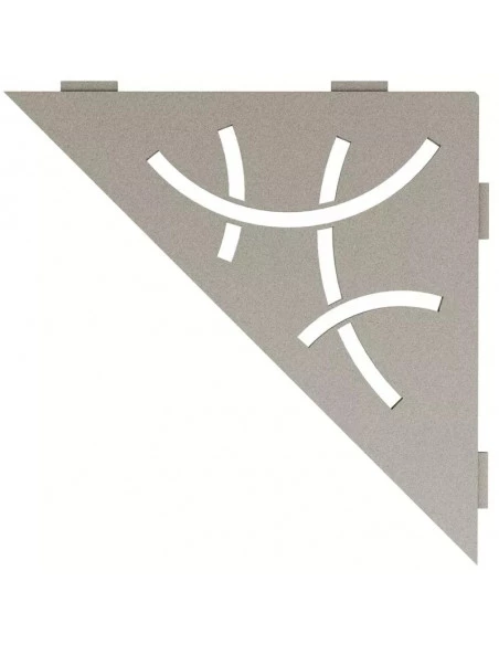 Tablette d'angle de douche SHELF-E-S1 21x21cm CURVE D6 SCHLUTER - 10