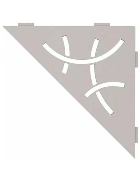 Tablette d'angle de douche SHELF-E-S1 21x21cm CURVE D6 SCHLUTER - 13
