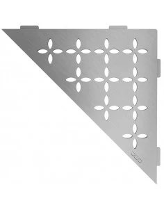 Tablette d'angle de douche SHELF-E-S1 21x21cm FLORAL D6 SCHLUTER - 2