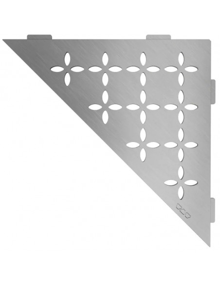 Tablette d'angle de douche SHELF-E-S1 21x21cm FLORAL D6 SCHLUTER - 2