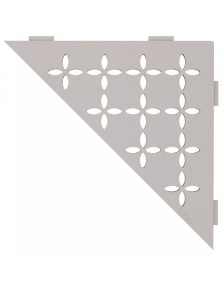 Tablette d'angle de douche SHELF-E-S1 21x21cm FLORAL D6 SCHLUTER - 14