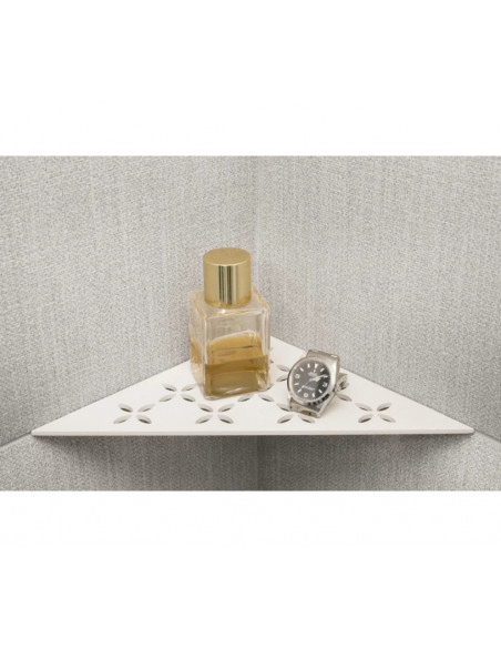 Tablette d'angle de douche SHELF-E-S1 21x21cm FLORAL D5 SCHLUTER - 9