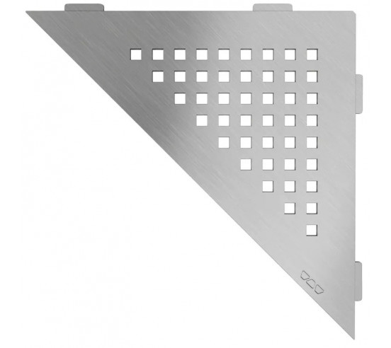 Tablette d'angle de douche SHELF-E-S1 21x21cm SQUARE D3 SCHLUTER - 1