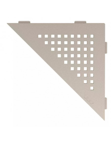 Tablette d'angle de douche SHELF-E-S1 21x21cm SQUARE D3 SCHLUTER - 6
