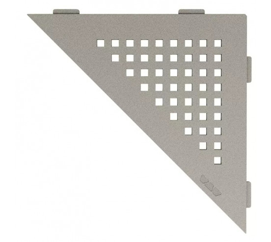 Tablette d'angle de douche SHELF-E-S1 21x21cm SQUARE D3 SCHLUTER - 9