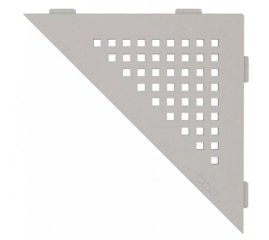 Tablette d'angle de douche SHELF-E-S1 21x21cm SQUARE D3 SCHLUTER - 10