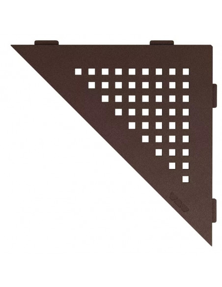 Tablette d'angle de douche SHELF-E-S1 21x21cm SQUARE D3 SCHLUTER - 14