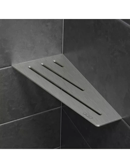Tablette d'angle de douche SHELF-E-S3 29.5x15.4cm WAVE D10 SCHLUTER - 3
