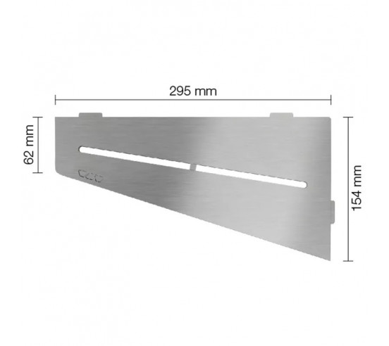 Tablette d'angle de douche SHELF-E-S3 29.5x15.4cm PURE D7 SCHLUTER - 2
