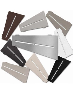 Tablette d'angle de douche SHELF-E-S3 29.5x15.4cm PURE D7 SCHLUTER - 1