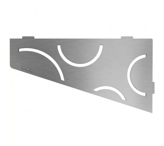 Tablette d'angle de douche SHELF-E-S3 29.5x15.4cm CURVE D6 SCHLUTER - 1