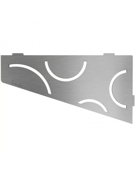 Tablette d'angle de douche SHELF-E-S3 29.5x15.4cm CURVE D6 SCHLUTER - 1