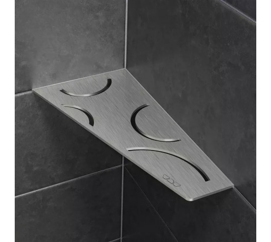 Tablette d'angle de douche SHELF-E-S3 29.5x15.4cm CURVE D6 SCHLUTER - 3
