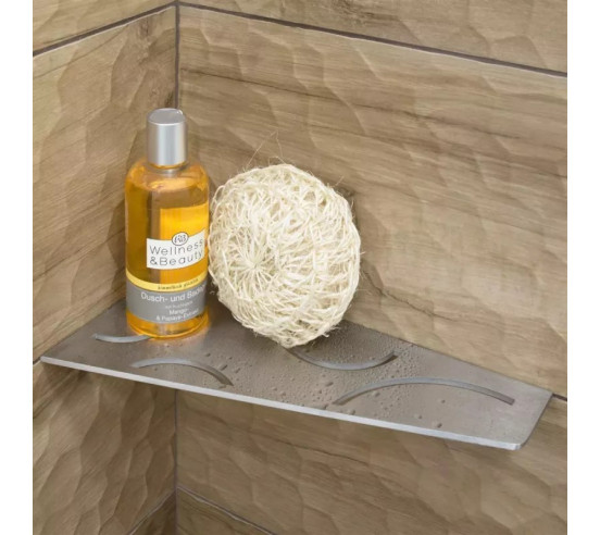 Tablette d'angle de douche SHELF-E-S3 29.5x15.4cm CURVE D6 SCHLUTER - 4