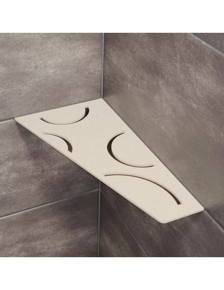 Tablette d'angle de douche SHELF-E-S3 29.5x15.4cm CURVE D6 SCHLUTER - 7