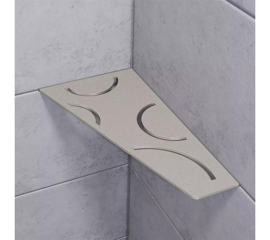 Tablette d'angle de douche SHELF-E-S3 29.5x15.4cm CURVE D6 SCHLUTER - 13