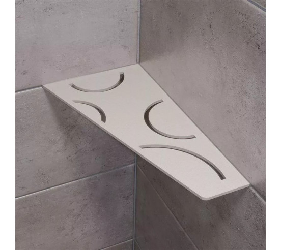 Tablette d'angle de douche SHELF-E-S3 29.5x15.4cm CURVE D6 SCHLUTER - 16