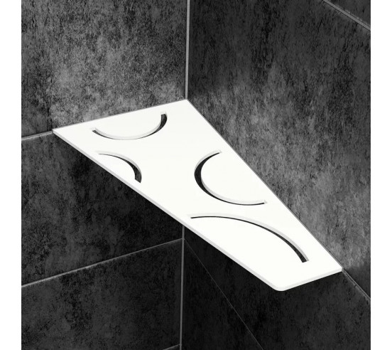 Tablette d'angle de douche SHELF-E-S3 29.5x15.4cm CURVE D6 SCHLUTER - 28