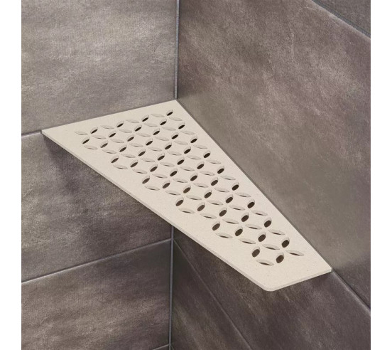 Tablette d'angle de douche SHELF-E-S3 29.5x15.4cm FLORAL D5 SCHLUTER - 6