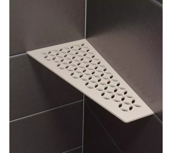 Tablette d'angle de douche SHELF-E-S3 29.5x15.4cm FLORAL D5 SCHLUTER - 9