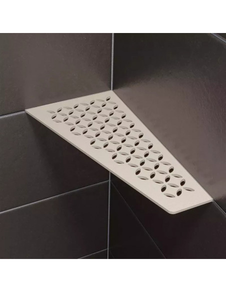Tablette d'angle de douche SHELF-E-S3 29.5x15.4cm FLORAL D5 SCHLUTER - 9