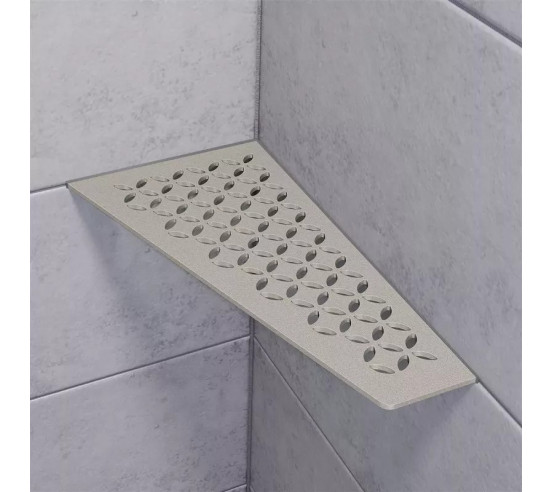 Tablette d'angle de douche SHELF-E-S3 29.5x15.4cm FLORAL D5 SCHLUTER - 12