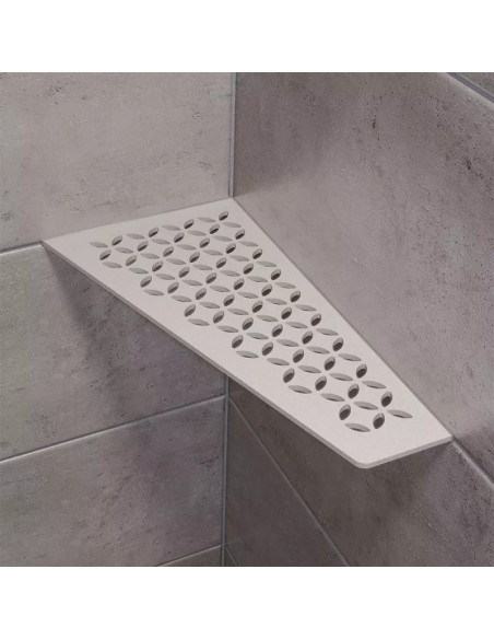 Tablette d'angle de douche SHELF-E-S3 29.5x15.4cm FLORAL D5 SCHLUTER - 15