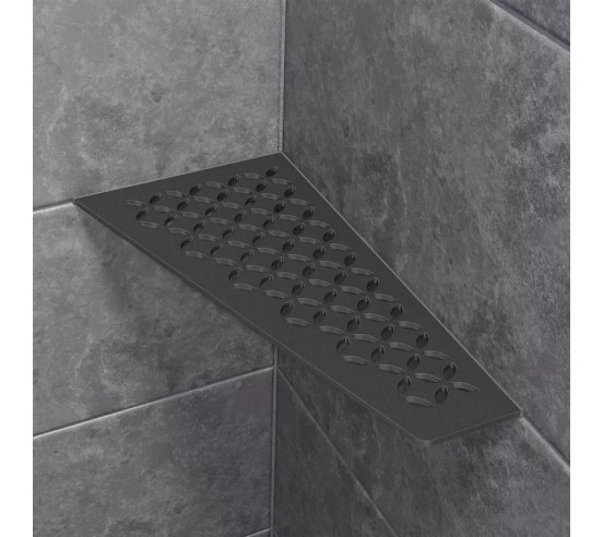 Tablette d'angle de douche SHELF-E-S3 29.5x15.4cm FLORAL D5 SCHLUTER - 18