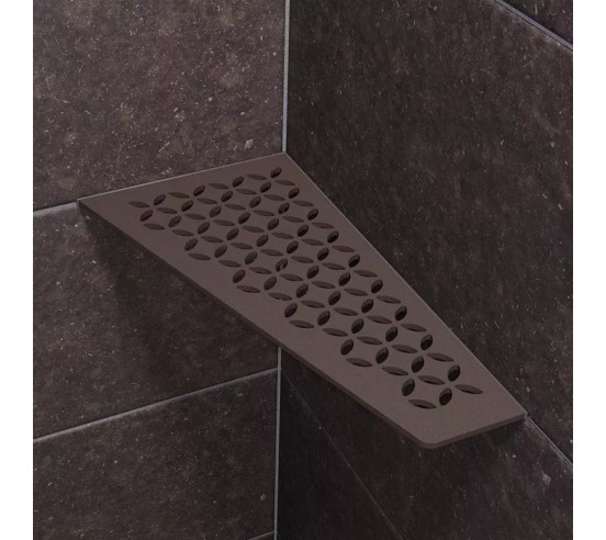 Tablette d'angle de douche SHELF-E-S3 29.5x15.4cm FLORAL D5 SCHLUTER - 21