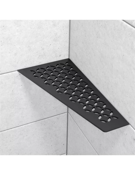 Tablette d'angle de douche SHELF-E-S3 29.5x15.4cm FLORAL D5 SCHLUTER - 24