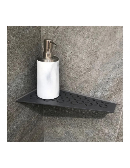 Tablette d'angle de douche SHELF-E-S3 29.5x15.4cm FLORAL D5 SCHLUTER - 19