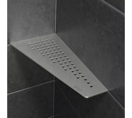 Tablette d'angle de douche SHELF-E-S3 29.5x15.4cm SQUARE D3 SCHLUTER - 3