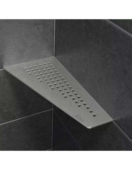 Tablette d'angle de douche SHELF-E-S3 29.5x15.4cm SQUARE D3 SCHLUTER - 3