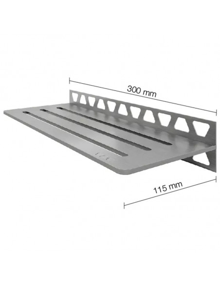 Tablette murale de douche SHELF-W-S1 30x11.5cm WAVE D10 SCHLUTER - 2