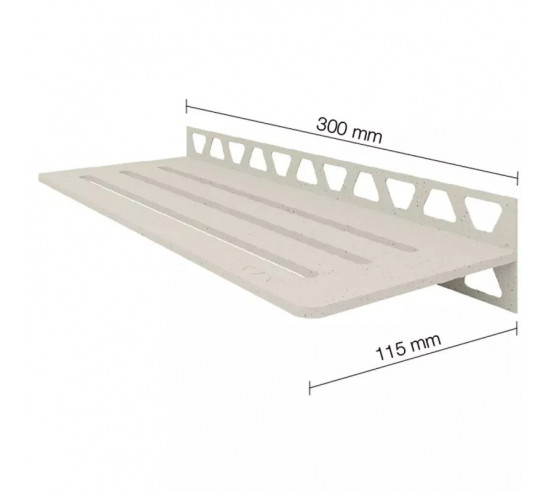 Tablette murale de douche SHELF-W-S1 30x11.5cm WAVE D10 SCHLUTER - 5