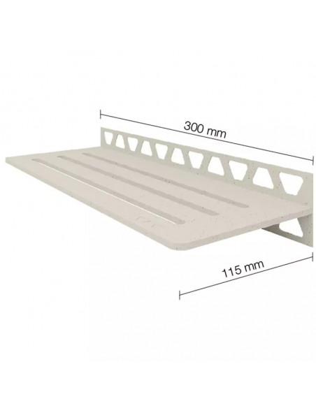 Tablette murale de douche SHELF-W-S1 30x11.5cm WAVE D10 SCHLUTER - 5