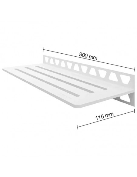 Tablette murale de douche SHELF-W-S1 30x11.5cm WAVE D10 SCHLUTER - 20