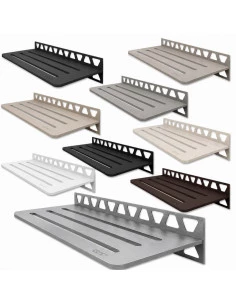 Tablette murale de douche SHELF-W-S1 30x11.5cm WAVE D10 SCHLUTER - 1