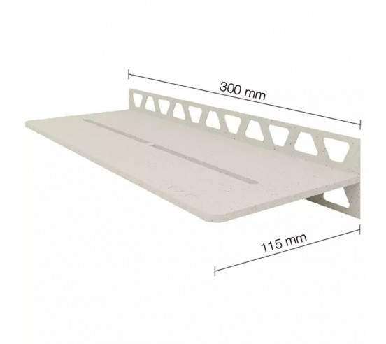 Tablette murale de douche SHELF-W-S1 30x11.5cm PURE D7 SCHLUTER - 4