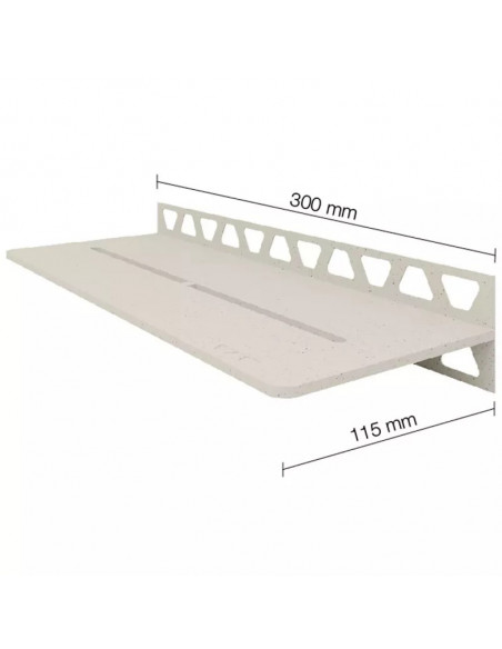 Tablette murale de douche SHELF-W-S1 30x11.5cm PURE D7 SCHLUTER - 4